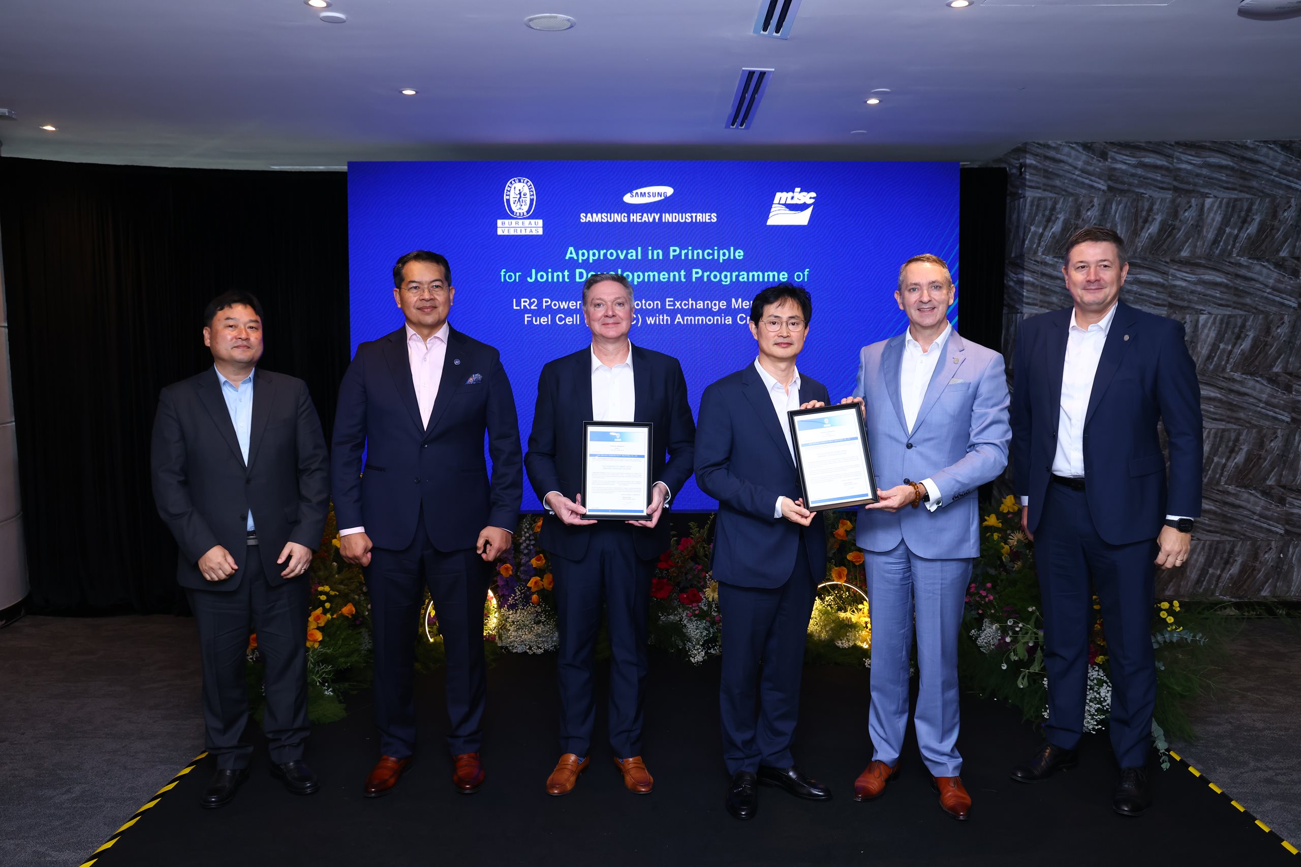 MISC and SHI Secured Approval in Principle from Bureau Veritas for World's First Ammonia-Fuelled LR2 Tanker Powered by Proton Exchange Membrane Fuel Cell Technology