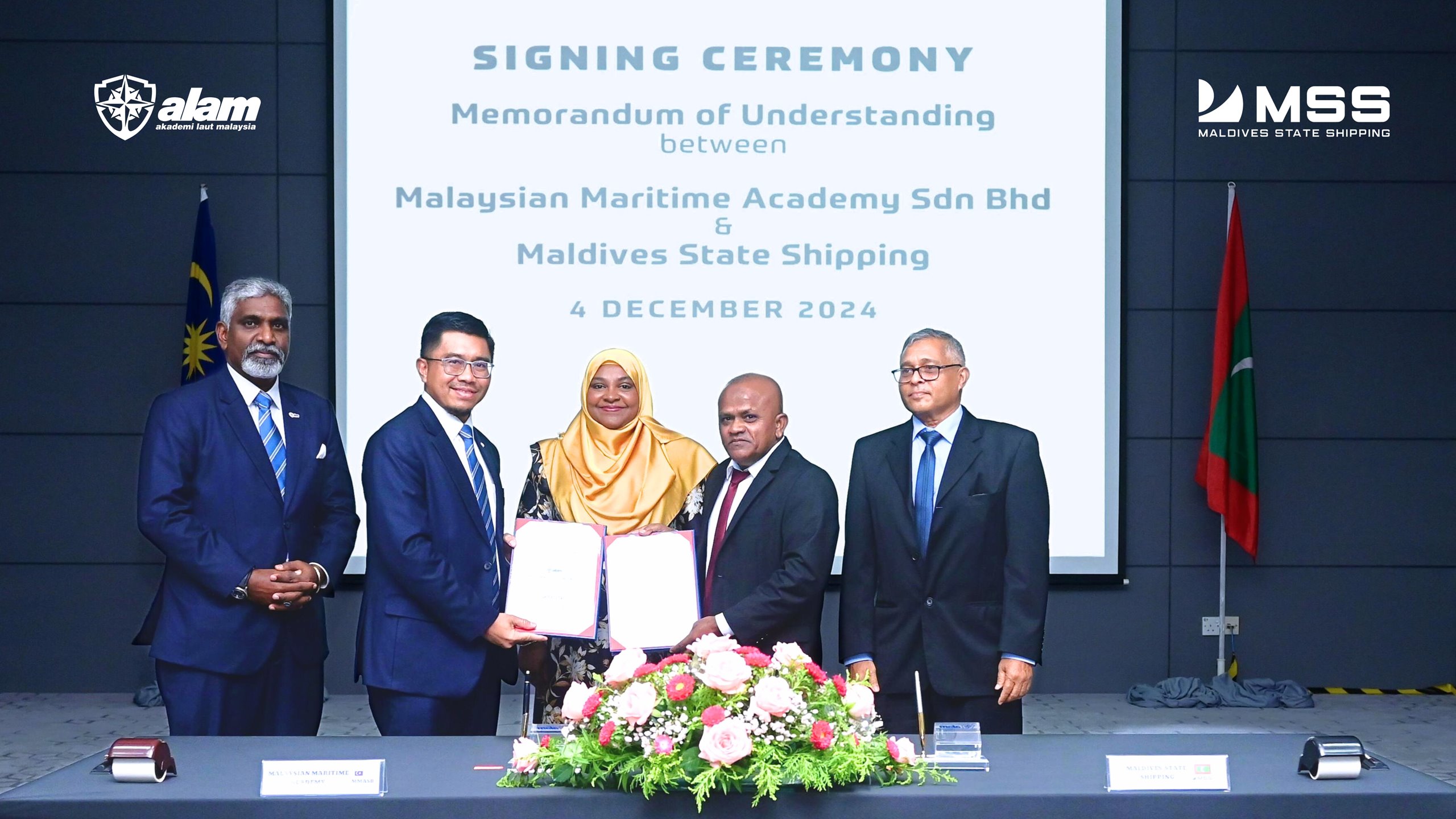Akademi Laut Malaysia Expands Horizons in Maritime Education with Maldives State Shipping