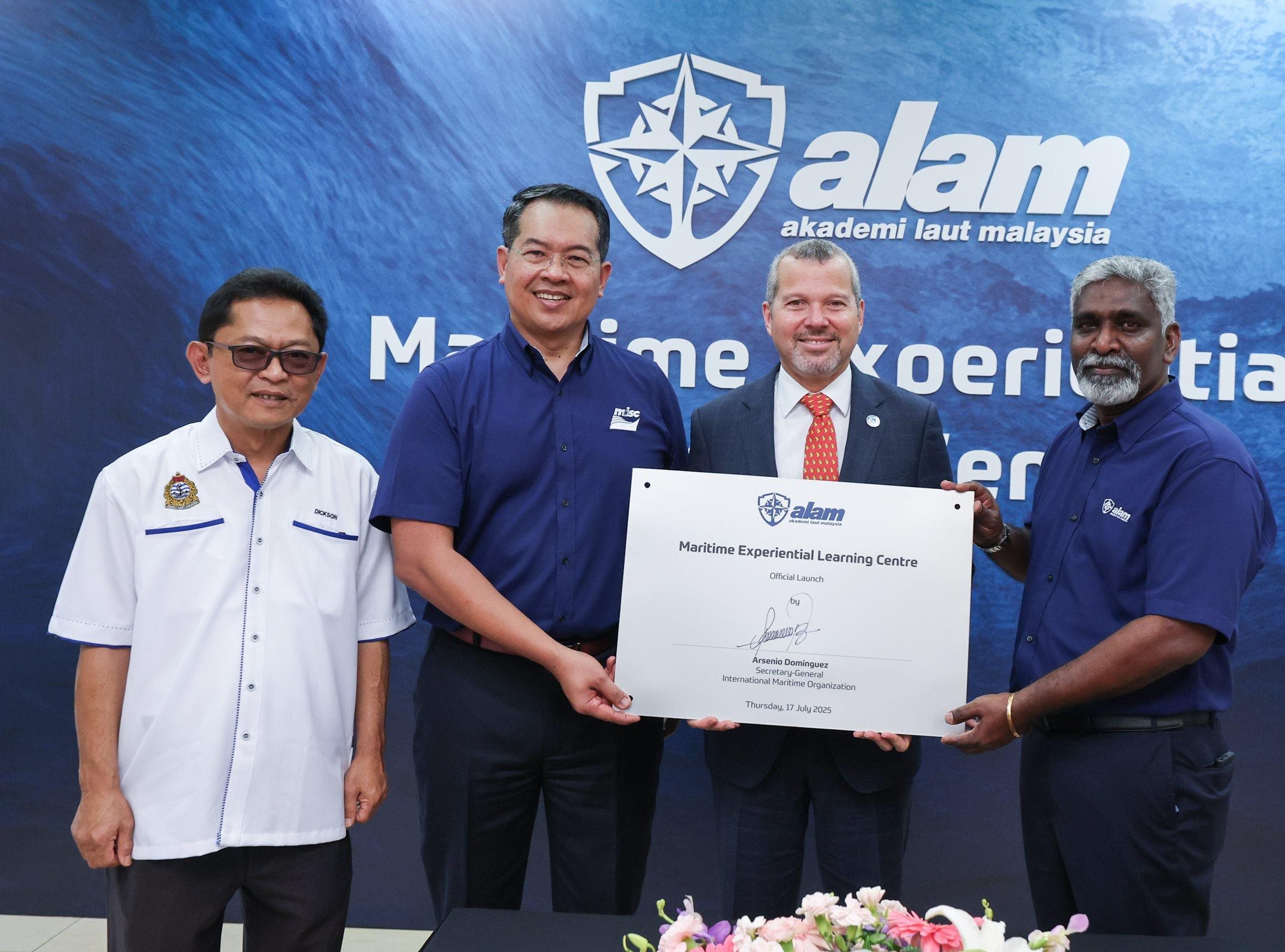 IMO Secretary-General Unveils State-of-the-Art Maritime Experiential Learning Centre at ALAM