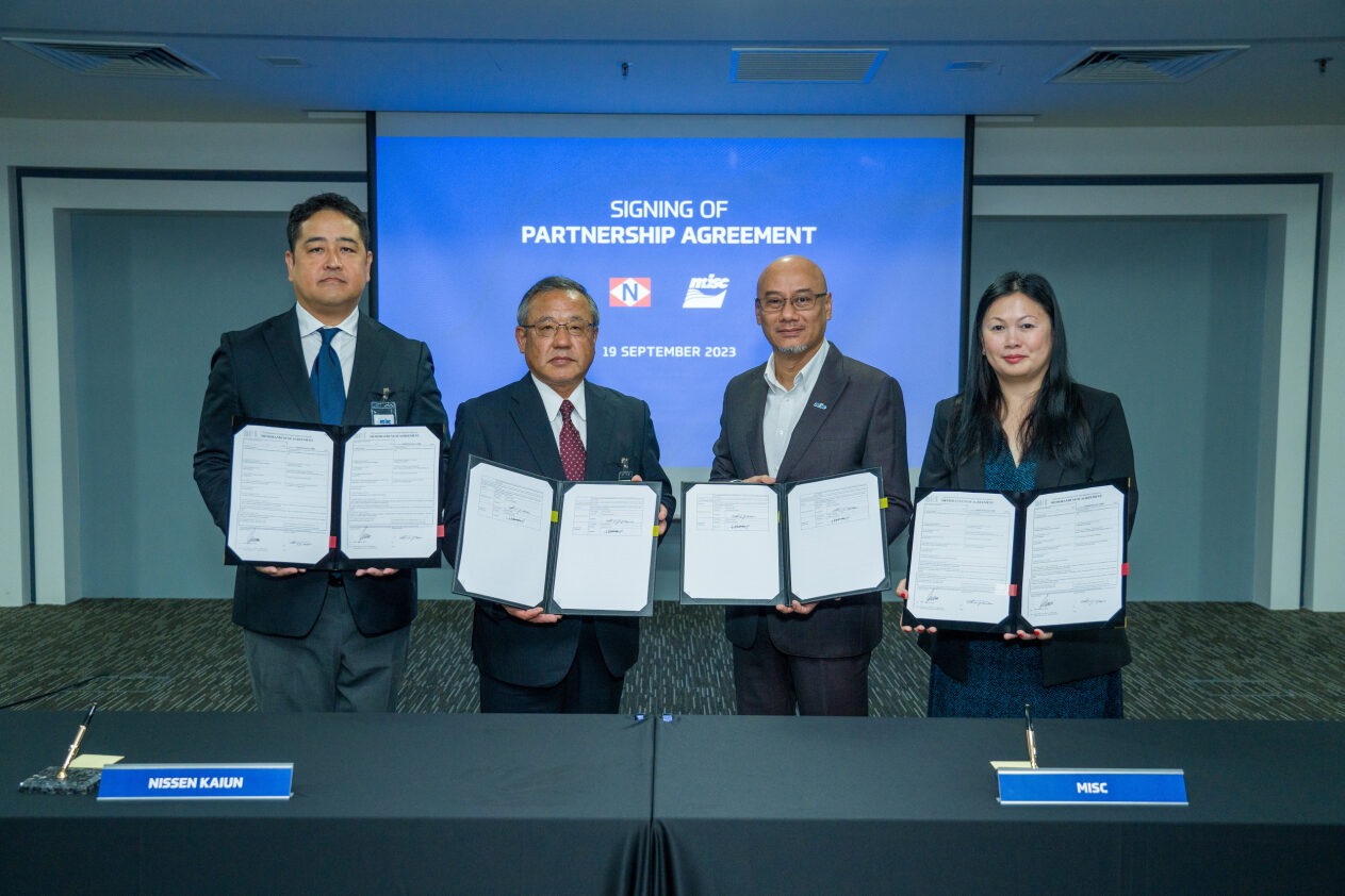 MISC & Nissen Kaiun Enter Into a New Partnership Agreement